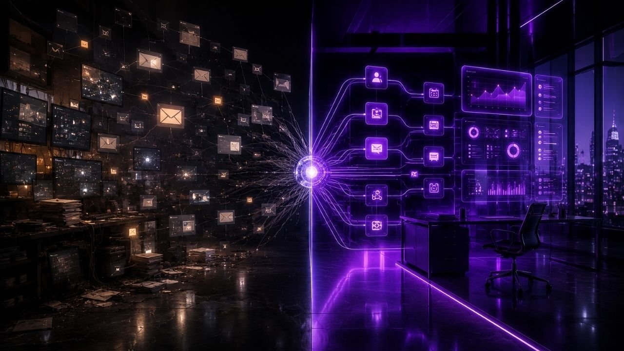 Automatisation des tâches et connexion des outils métier pour PME